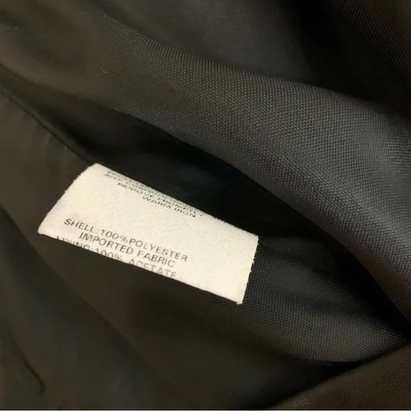 Vintage Jessica McClintock for Gunne Sax Black Satin Halter Evening Dress 3/4 - Picture 13 of 14